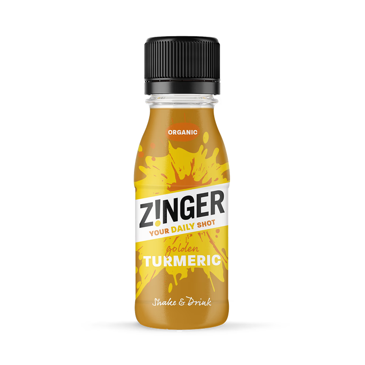 James White Zinger tu Chupito Diario sabor Cúrcuma Dorada Orgánica - 70ml