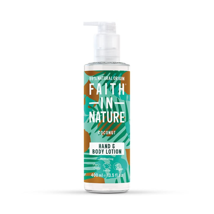 Faith in Nature Loción para Manos y Cuerpo de Coco - 400ml