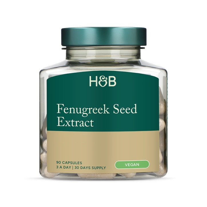 Holland & Barrett Extracto de Semillas de Fenogreco - 90 cápsulas