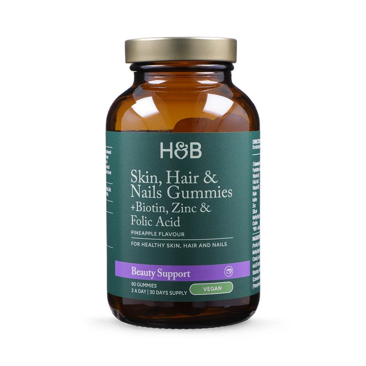 Holland & Barrett Piel, Pelo y Uñas Sabor Piña - 60 Gominolas