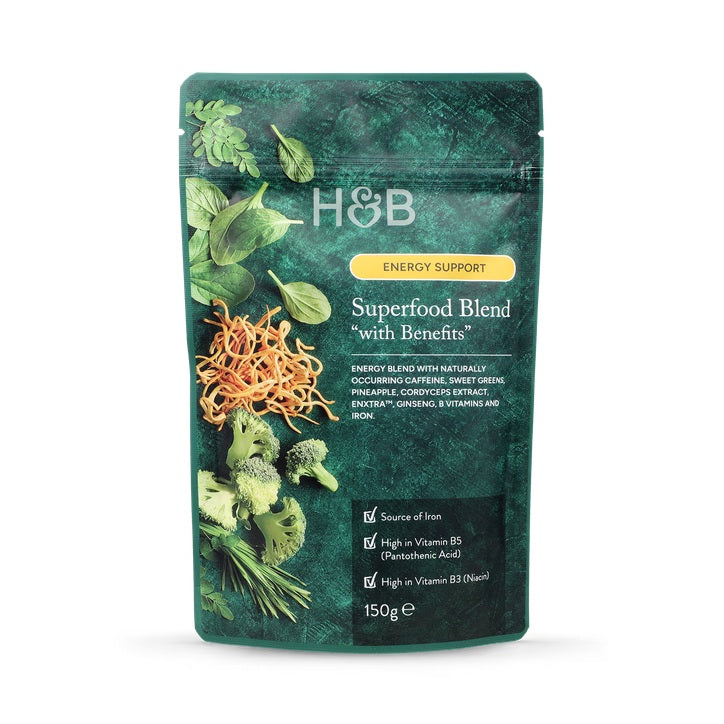 Holland & Barrett Mezcla de Superalimentos con Beneficios para el Apoyo Energético - 150g