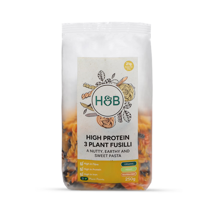 Holland & Barrett Fusilli de 3 Plantas Alto en Proteínas - 250g