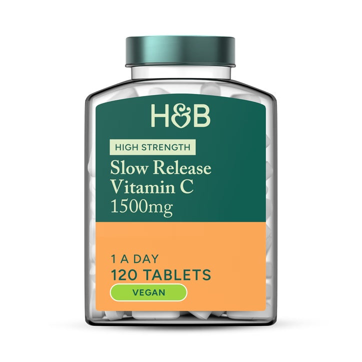 Holland & Barrett Vitamina C de Liberación Lenta 1500mg de Alta Potencia - 120 comprimidos
