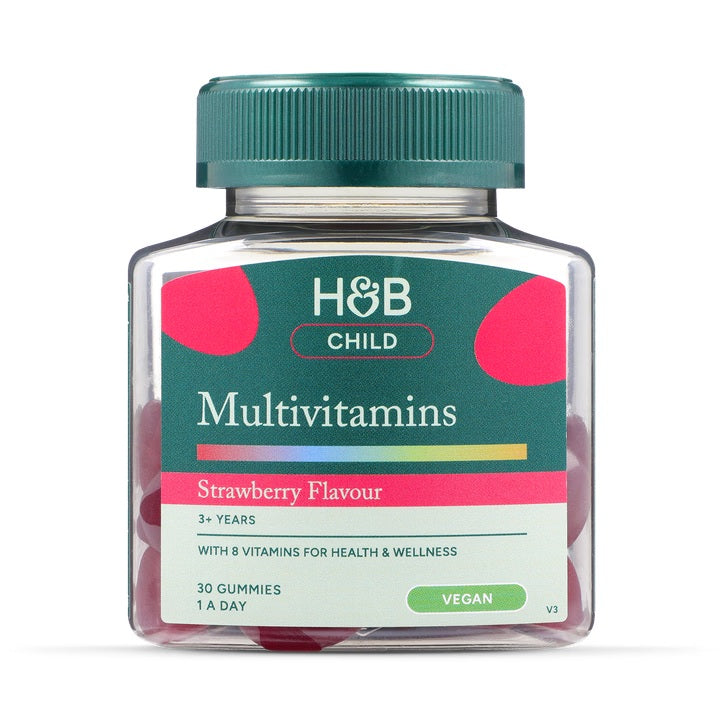 Holland & Barrett COMPLEMENTO ALIMENTICIO A BASE DE VITAMINAS para Niños Sabor Fresa - 30 Gominolas