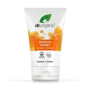 Dr Organic Crema de Manos & Uñas de Miel Manuka - 125ml