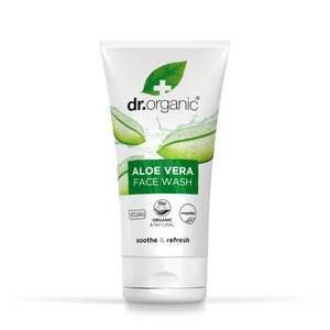 Dr Organic Jabón Facial Calmante de Aloe Vera - 150ml