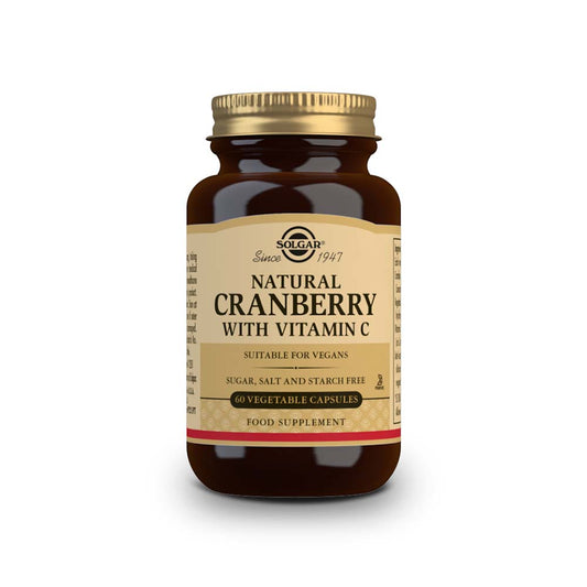 Solgar Arándano Rojo con Vitamina C – 60 Cápsulas vegetales