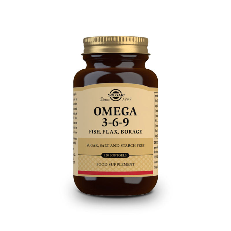 Solgar Omega 3-6-9 - 120 cápsulas blandas