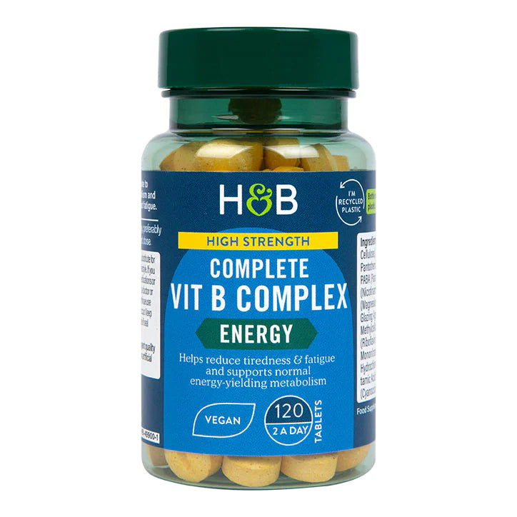 Vitamina B Completa Complejo Alta Potencia - 240 y 120 Comprimidos
