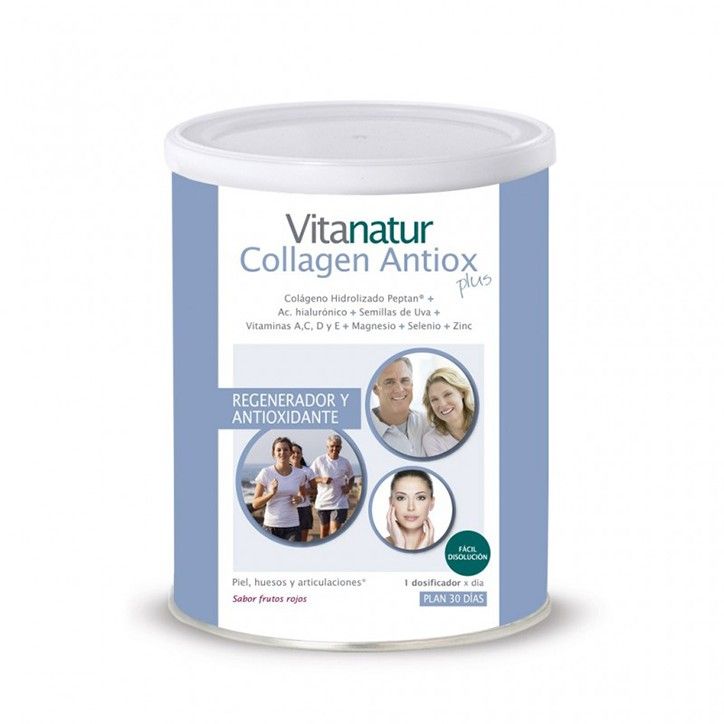 Vitanatur Collagen Antiox Plus Sabor Frutos Rojos - 360g