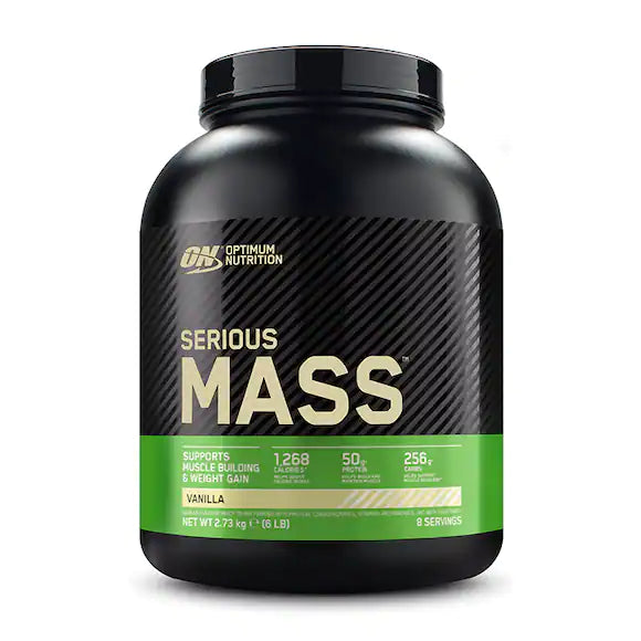 Optimun Nutrition Serious Mass Sabor Vainilla - 2,73 kg