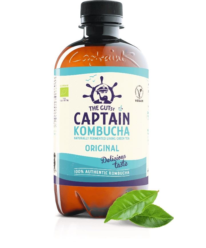Captain Kombucha Bebida Bio-Orgánica Original - 400ml