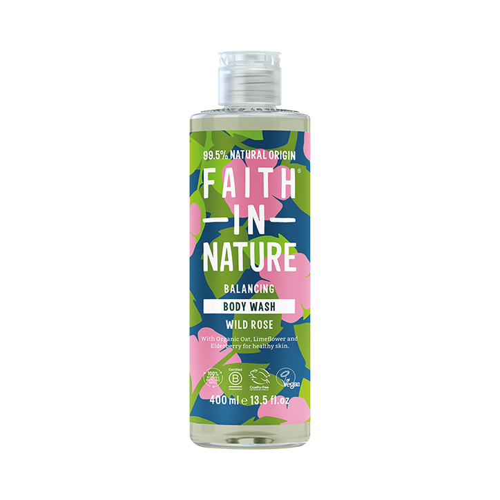 Faith in Nature Gel de Baño de Escaramujo - 400ml