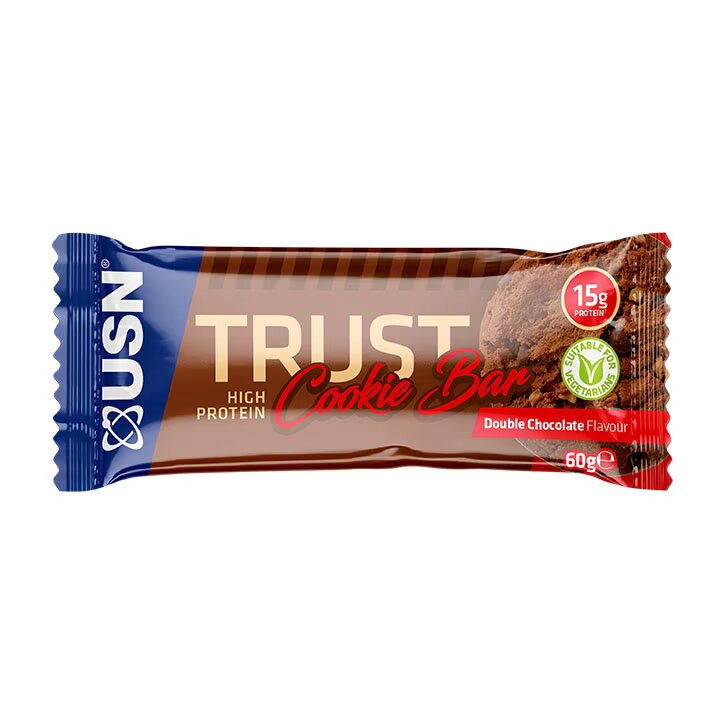 USN Trust Barrita de Galleta Doble Chocolate - 60g