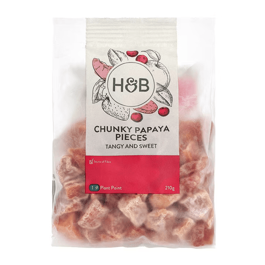 Holland & Barrett Trozos de Papaya - 210 g