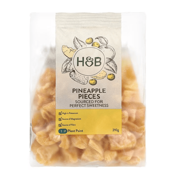 Holland & Barrett Piña Trozos - 210g