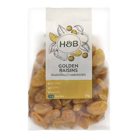 Holland & Barrett Pasas Doradas - 210g