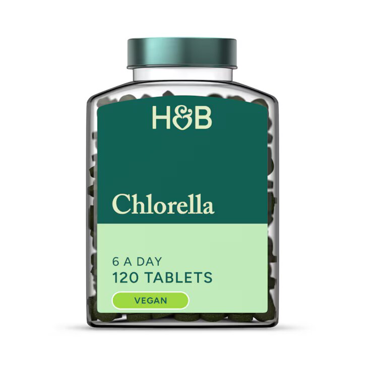 Holland & Barrett Chlorella Rica en Clorofila 3000 mg - 120 Comprimidos