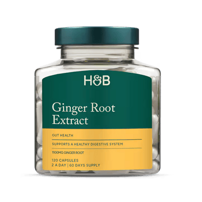 Holland & Barrett Extracto de Raíz de Jengibre - 120 Cápsulas