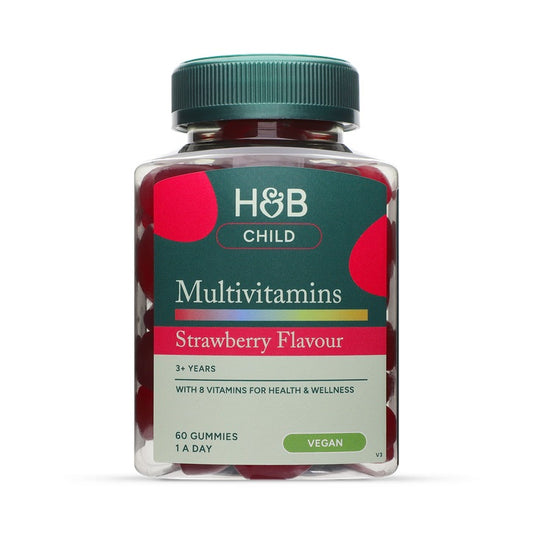 Holland & Barrett COMPLEMENTO ALIMENTICIO A BASE DE VITAMINAS para Niños Sabor Fresa - 60 Gominolas