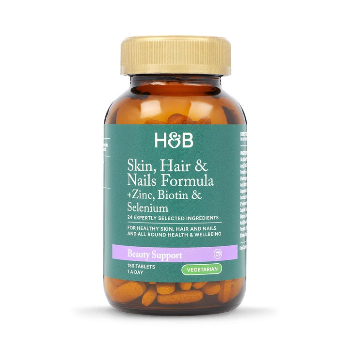 Holland & Barrett Fórmula Piel, Pelo y Uñas - 180 Comprimidos