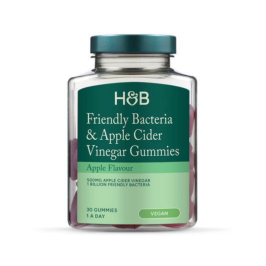 Holland & Barrett Bacterias Amigables y Vinagre de Sidra de Manzana en Gominolas - 30 Gominolas