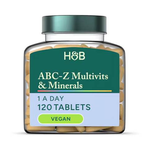 Holland & Barrett Multivitamins and Minerals ABC to Z - 120 Tablets