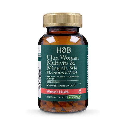 Holland & Barrett Ultra Woman Multivitaminas y Minerales 50+ - 90 comprimidos