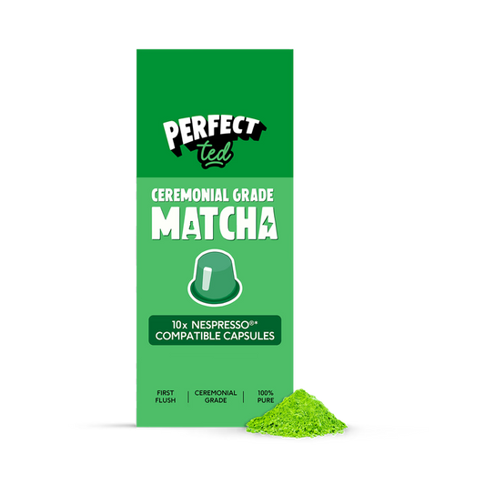 PerfectTed Cápsulas de Matcha de Grado Ceremonial Matcha de té verde - 15g
