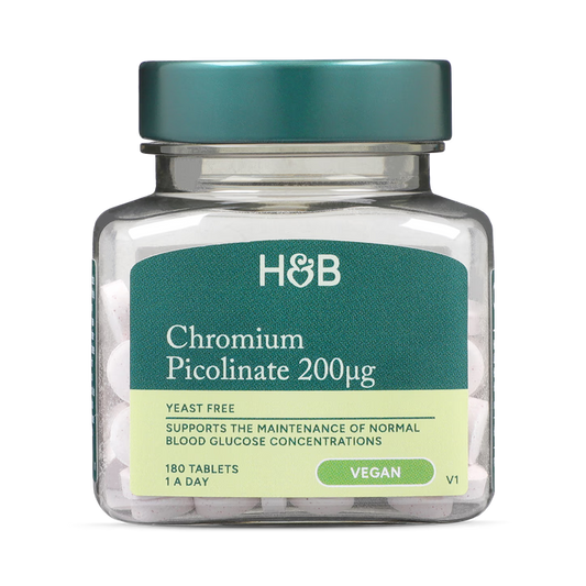 Holland & Barrett Picolinato de Cromo 200 µg - 180 Comprimidos