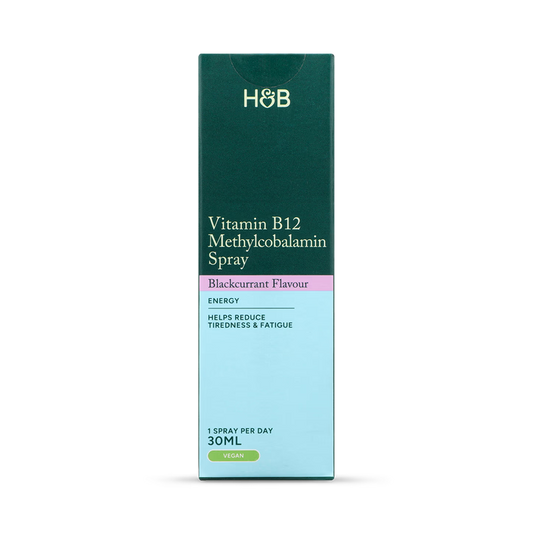 Holland & Barrett Vitamina B12 250µg Sabor a Grosella Negra - 30ml Spray
