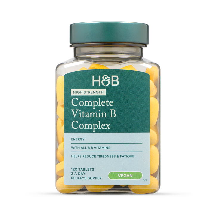 Holland & Barrett Complejo Completo de Vitamina B de Alta Potencia - 120 Comprimidos