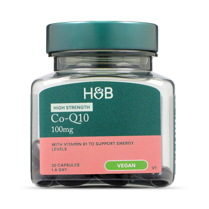 Holland & Barrett Coenzima Q10 Alta Potencia 100mg - 30 Cápsulas