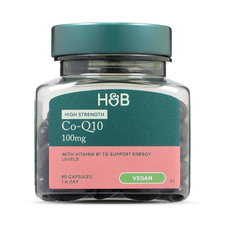 Holland & Barrett Coenzima Q10 Alta Potencia 100mg - 90 Cápsulas