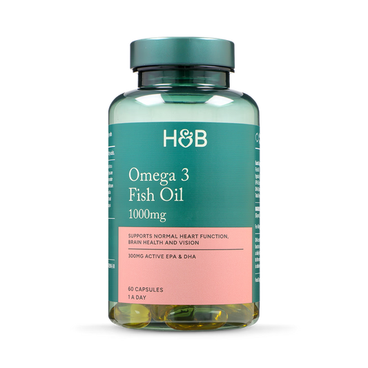 Holland & Barrett Aceite de Pescado Omega 3 1000mg - 60 Cápsulas