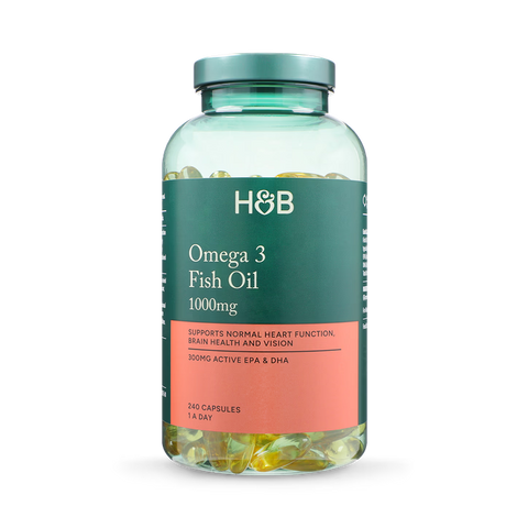 Holland & Barrett Aceite de Pescado Omega 3 1000mg - 240 Cápsulas
