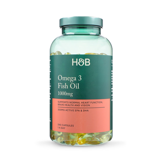 Holland & Barrett Aceite de Pescado Omega 3 1000mg - 240 Cápsulas