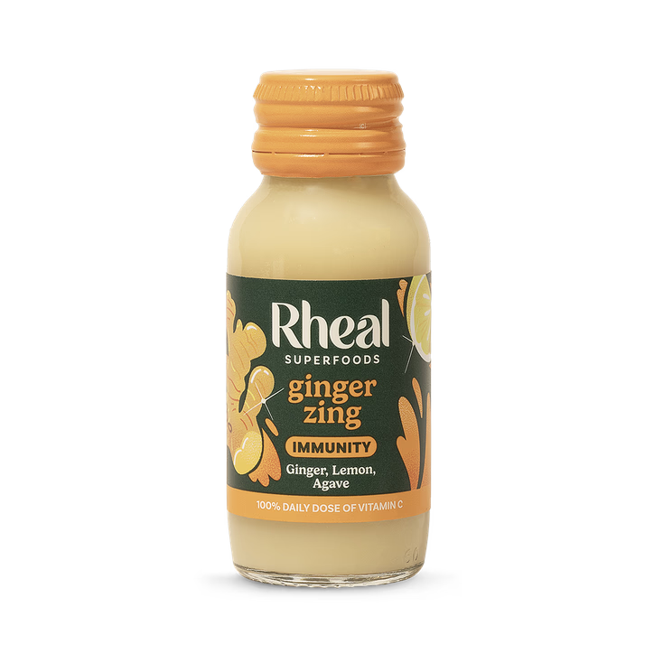 Rheal Ginger Zing Inmunidad Jengibre, Limón y Agave - 60ml