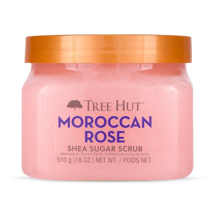 Tree Hut Exfoliante de Azúcar de Karité y Rosa Marroquí - 510g