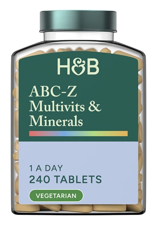 Holland & Barrett Multivitaminas y Minerales ABC a Z - 240 Comprimidos