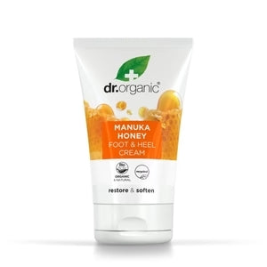 Dr Organic Crema para Pies & Talones de Miel Manuka - 125ml