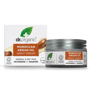 Dr Organic Crema de Noche de Aceite de Argán Marroquí - 50ml