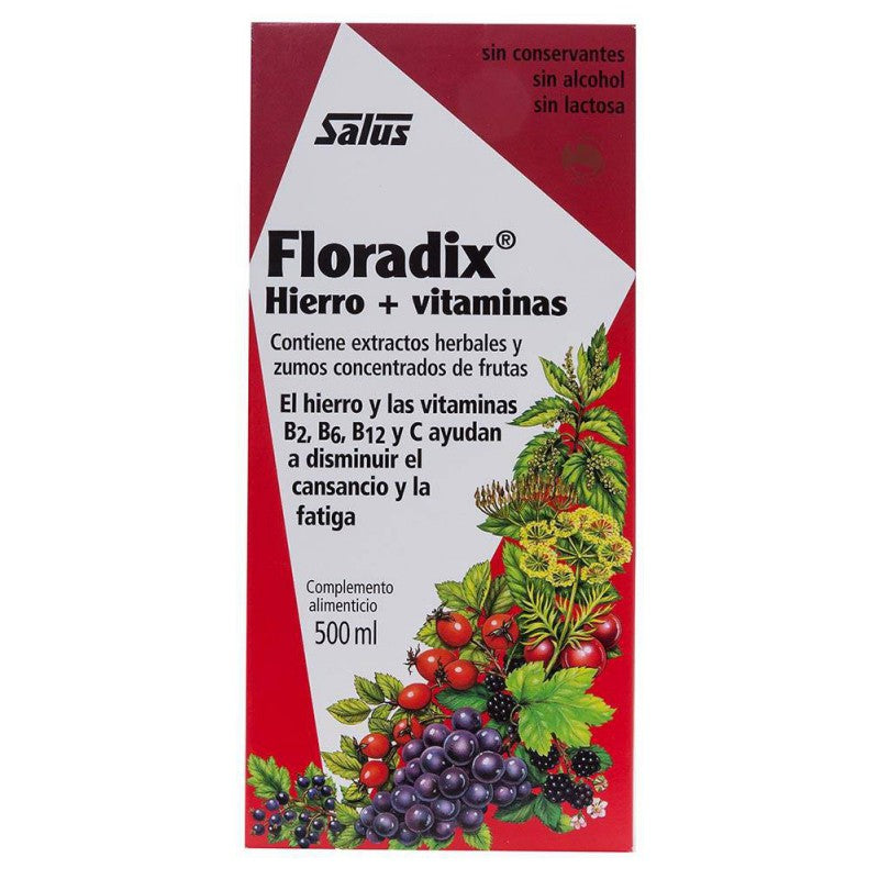 Salus Floradix Hierro + Vitaminas - 500ml