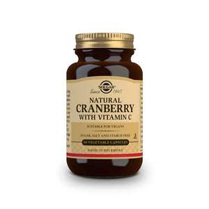 Solgar Arándano Rojo con Vitamina C – 60 Cápsulas vegetales