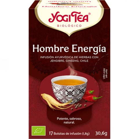 Yogi Tea Hombre Enrgía - 30,6g