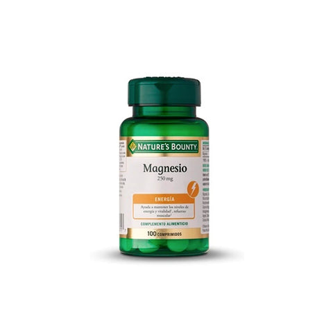 Nature's Bounty Magnesium 250 mg - 100 Tablets