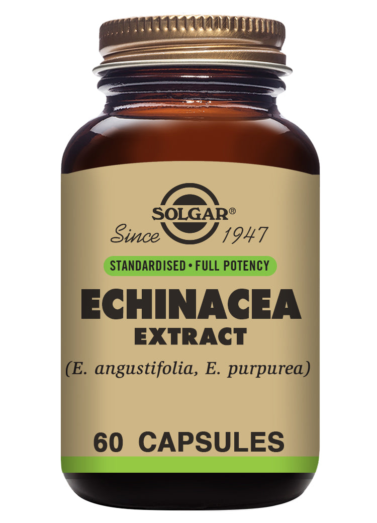 Solgar Equinácea Extracto - 60 Capsulas vegetales