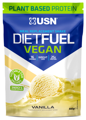 Batido Sustitutivo Vegano USN Diet Fuel - 880g