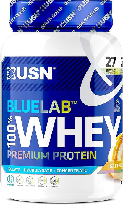 USN BLUELAB 100% Suero de Proteína Premium - 908g