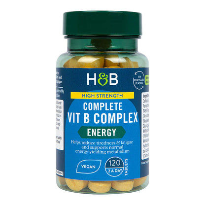 Vitamina B Completa Complejo Alta Potencia - 240 y 120 Comprimidos
